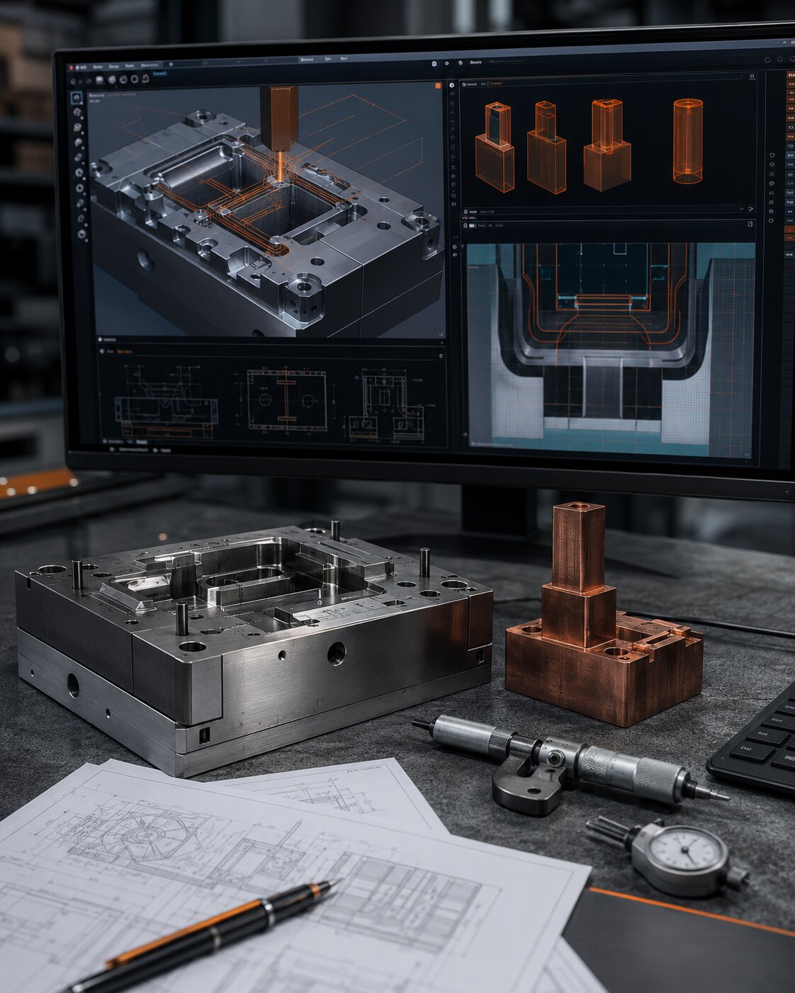CAD CAM priprema EDM procesa