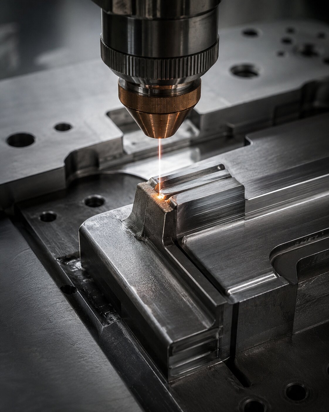 Precizna laserska reparacija čeličnog alata